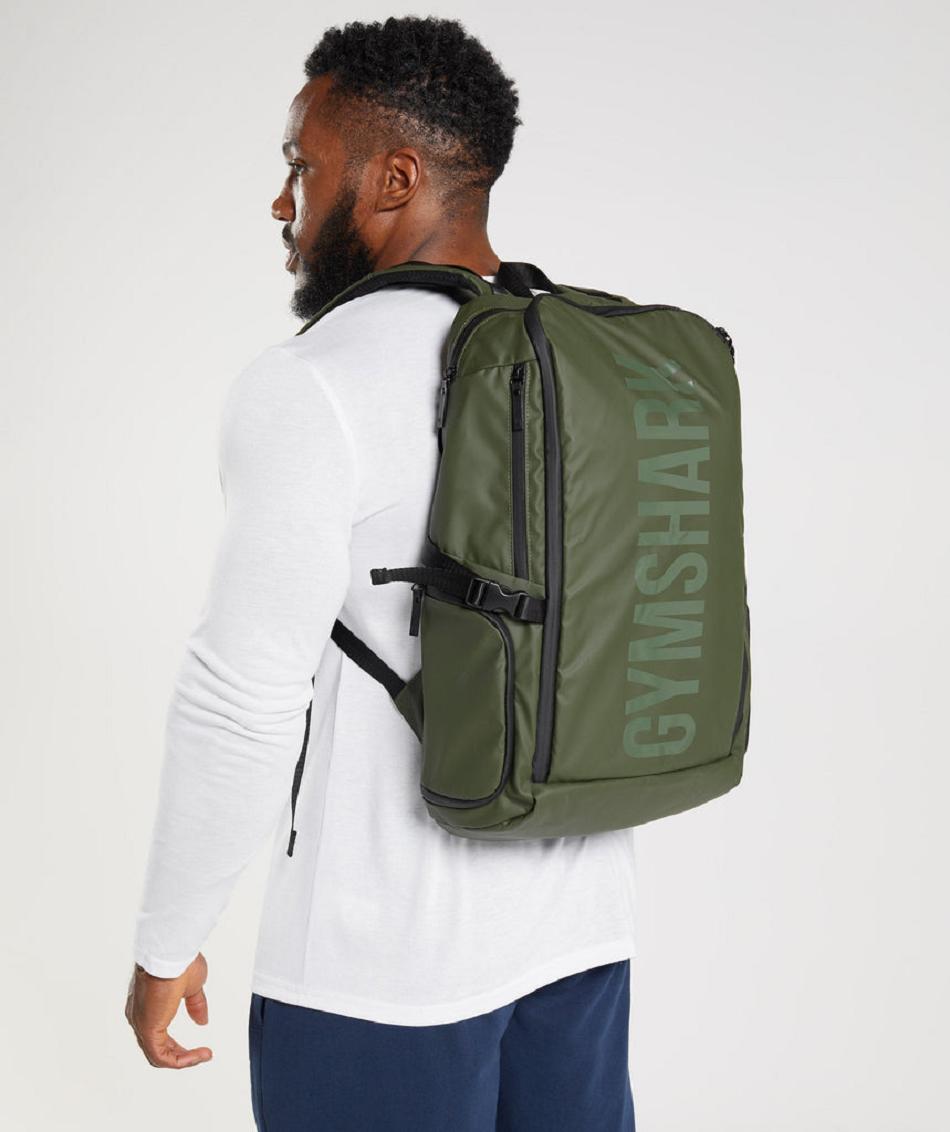 Plecaki Damskie Gymshark X-Series 0.3 Backpack Oliwkowe | PL 2030CTV